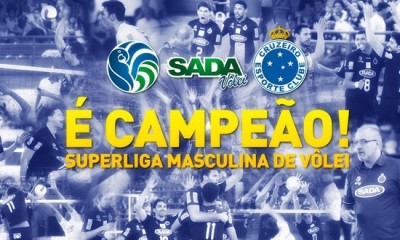 Sada Cruzeiro Supercampeao Superliga