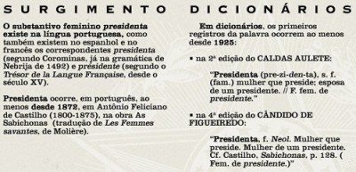 Presidenta e as antas