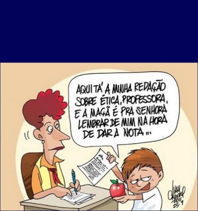 Desvio de Personalidade - Charge Ivan Cabral