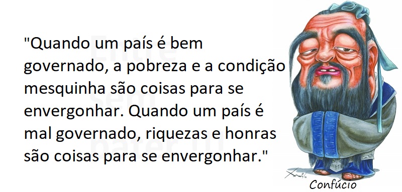 Entre sem bater - Confúcio - Governo de uma nação