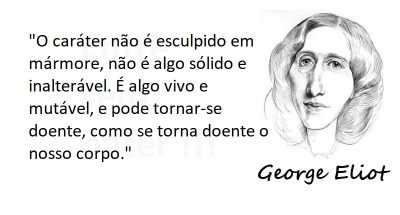 Entre sem bater - George Eliot - Caráter