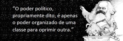 Entre sem bater - Karl Marx - Poder Político