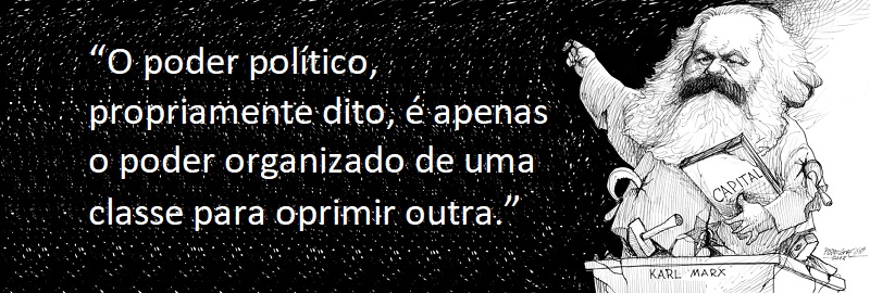 Entre sem bater - Karl Marx - Poder Político