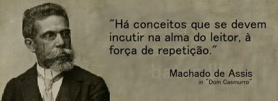 Entre sem bater - Machado de Assis - Força da repetição