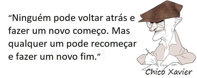 Entre sem bater - Chico Xavier - Novo fim