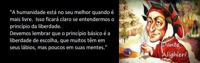Entre sem bater - Dante Alighieri - Princípio da Liberdade