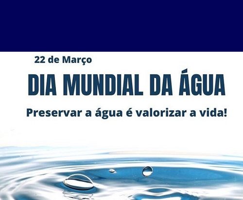 22 de março - Dia Mundial da Água