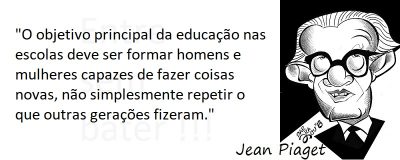 Entre sem bater - Piaget - Educação nas escolas