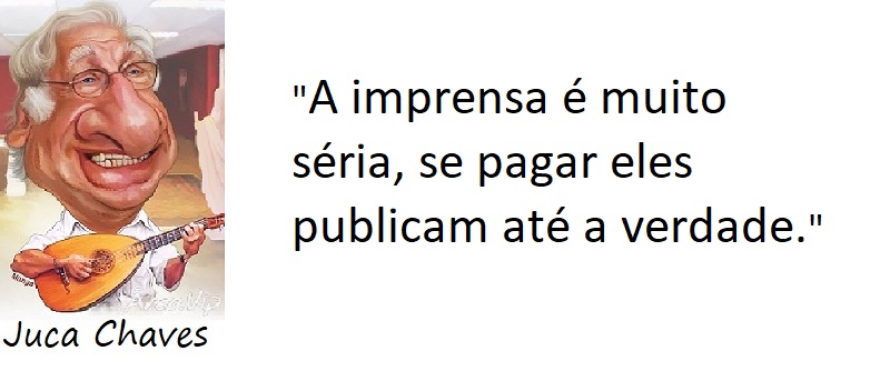 Entre sem bater - Juca Chaves - Imprensa Séria