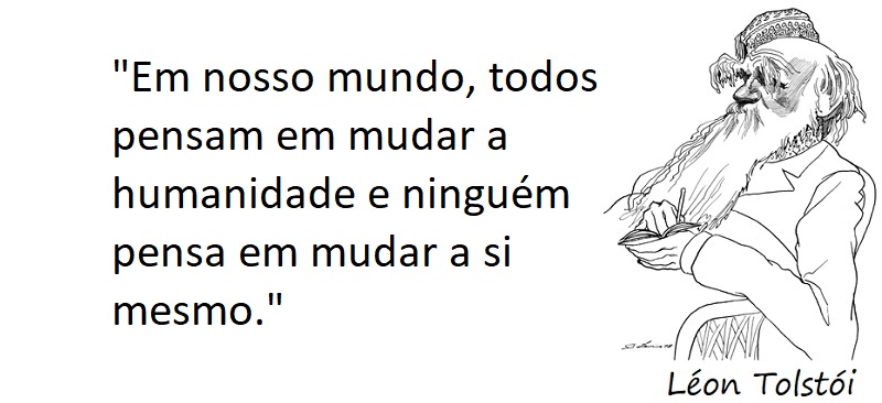 Entre sem bater - Léon Tolstói - Mudar a humanidade