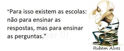 Entre sem bater - Rubem Alves - Perguntas e Respostas