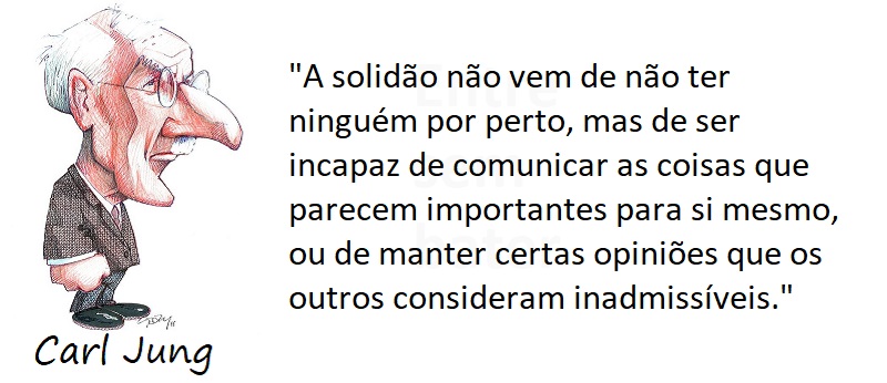 Entre sem bater - Carl Jung - Solidão
