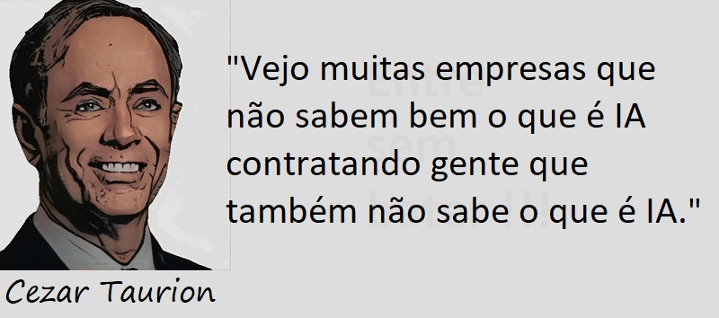 Entre sem bater - Cezar Taurion - Inteligência Superficial