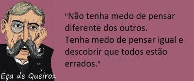 Entre sem bater - Eça de Queiroz - Pensar Diferente