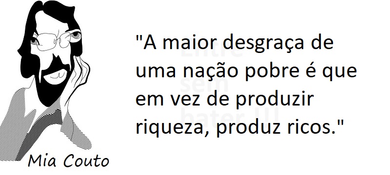 Entre sem bater - Mia Couto - Nação Pobre