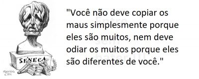 Entre sem bater - Sêneca - Diferentes de você