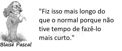 Entre sem bater - Blaise Pascal - Mais Longo