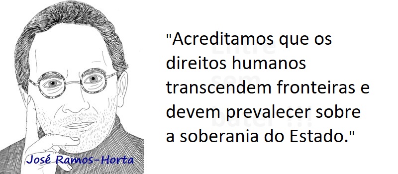 Entre Sem bater - José Ramos-Horta - Soberania do Estado