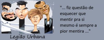Entre sem bater - Legião Urbana - A pior mentira