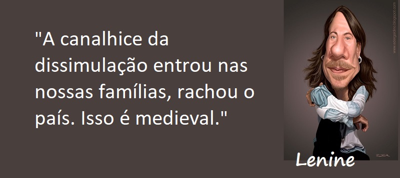 Entre sem bater - Lenine - Dissimulação