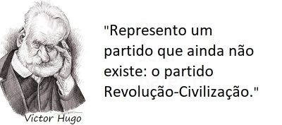 Entre sem bater - Victor Hugo - Revolução-Civilização