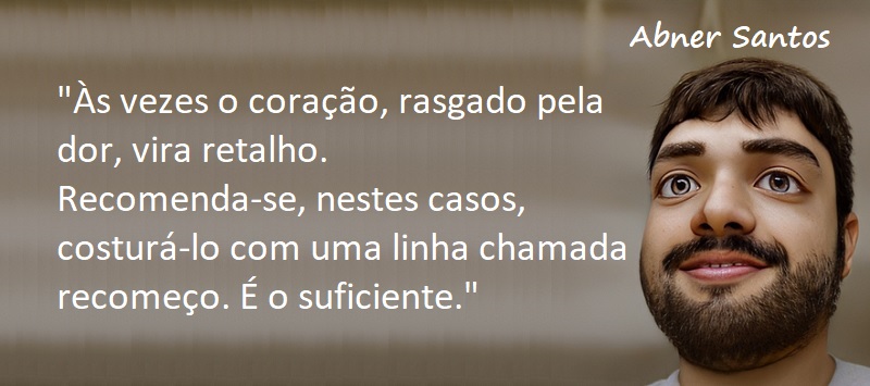 Entre sem bater - Abner Santos - Recomeço