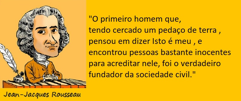 Entre sem bater - Rousseau - Sociedade Civil
