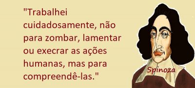 Entre sem bater - Spinoza - Ações Humanas