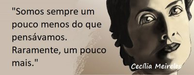 Entre sem bater - Cecília Meireles - Um Pouco Mais