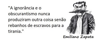 Entre sem bater - Emiliano Zapata - Rebanho de Escravos