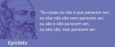 Entre sem bater - Epicteto - As Aparências