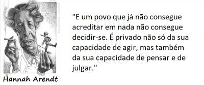 Entre sem bater - Hannah Arendt - Capacidade de Agir