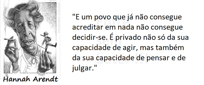 Entre sem bater - Hannah Arendt - Capacidade de Agir