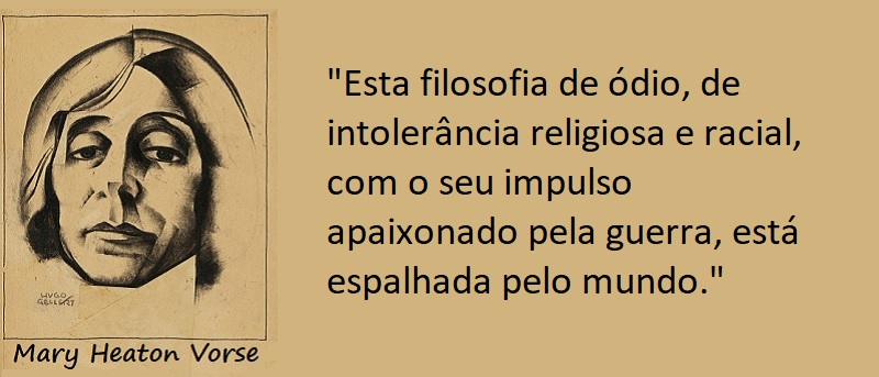 Entre sem bater - Mary Heaton Vorse - Filosofia de Ódio