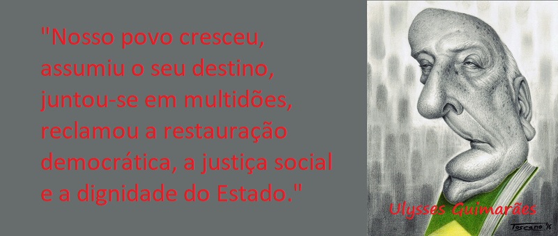 Entre sem bater - Ulysses Guimarães - Restauração