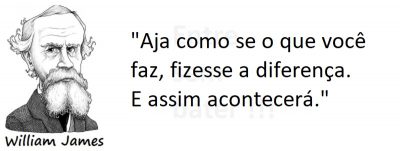 Entre sem bater - William James, - Fazendo a Diferença