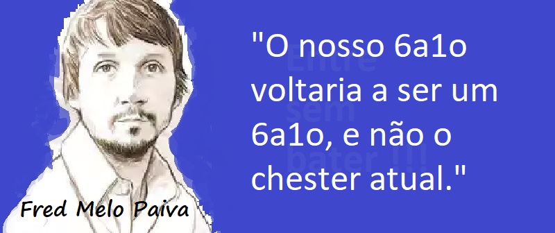 Entre sem bater - Fred Melo Paiva - Um Chester