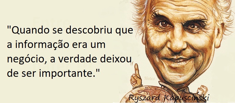 Entre sem bater - Ryszard Kapuściński - A Era da Informação