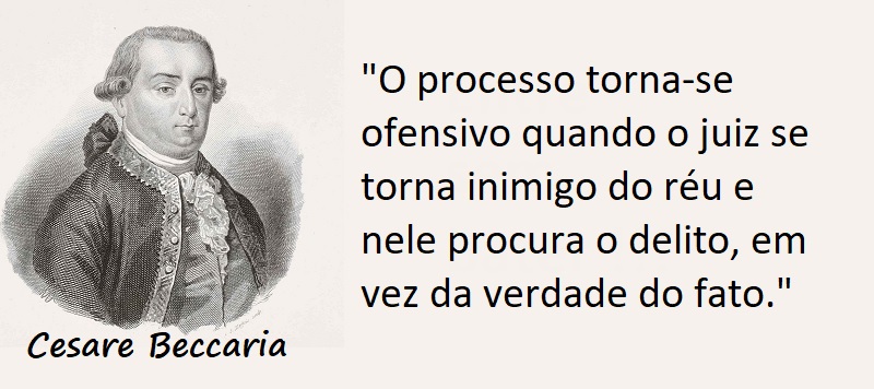Entre sem bater - Cesare Beccaria - Verdade do Fato