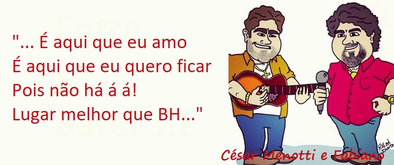 Entre sem bater - César Menotti e Fabiano - Nossa Beagá