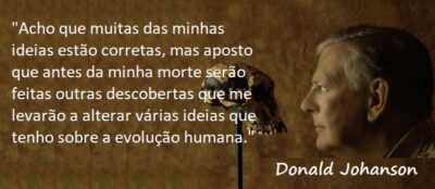 Entre Sem Bater - Donald Johanson - Evolução Humana