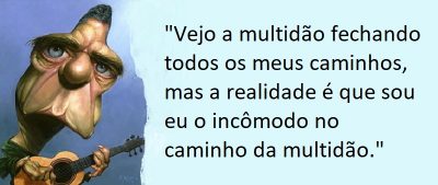 Entre sem bater - Chico Buarque - Multidão