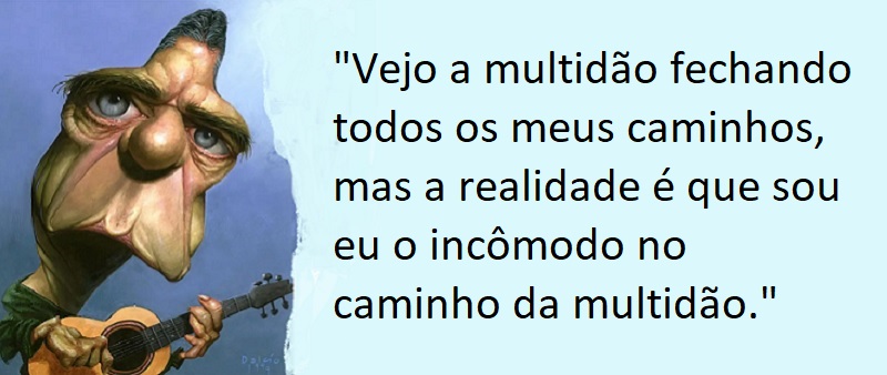 Entre sem bater - Chico Buarque - Multidão