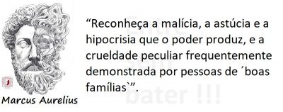 Entre sem bater = Marcus Aurelius - A Família