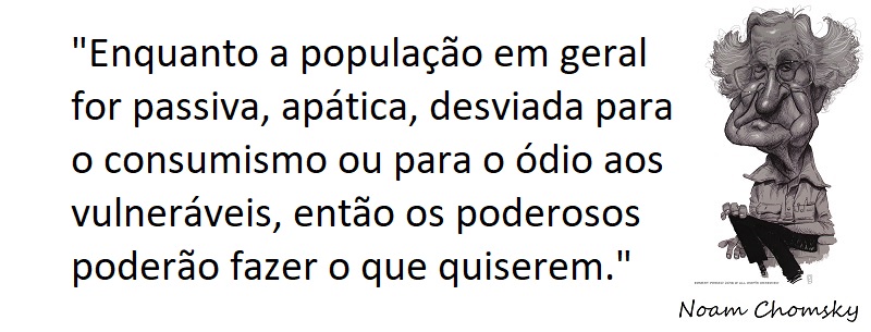 Entre sem bater - Noam Chomsky - O Consumismo