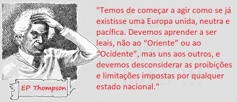 Entre sem bater - EP Thompson - Europa Unida
