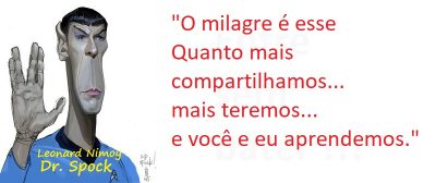 Entre sem bater - Leonard Nimoy - Compartilhamento