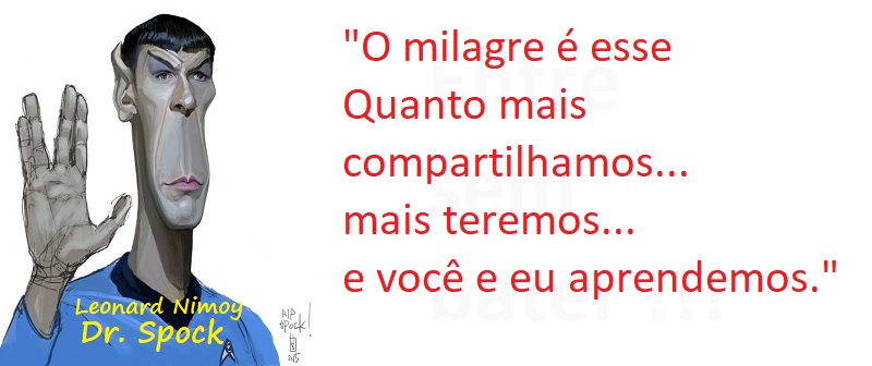 Entre sem bater - Leonard Nimoy - Compartilhamento