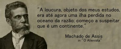 Entre sem bater - Machado de Assis - A Loucura