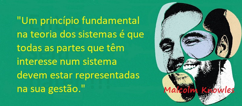 Entre sem bater - Malcolm Knowles - Andragogia